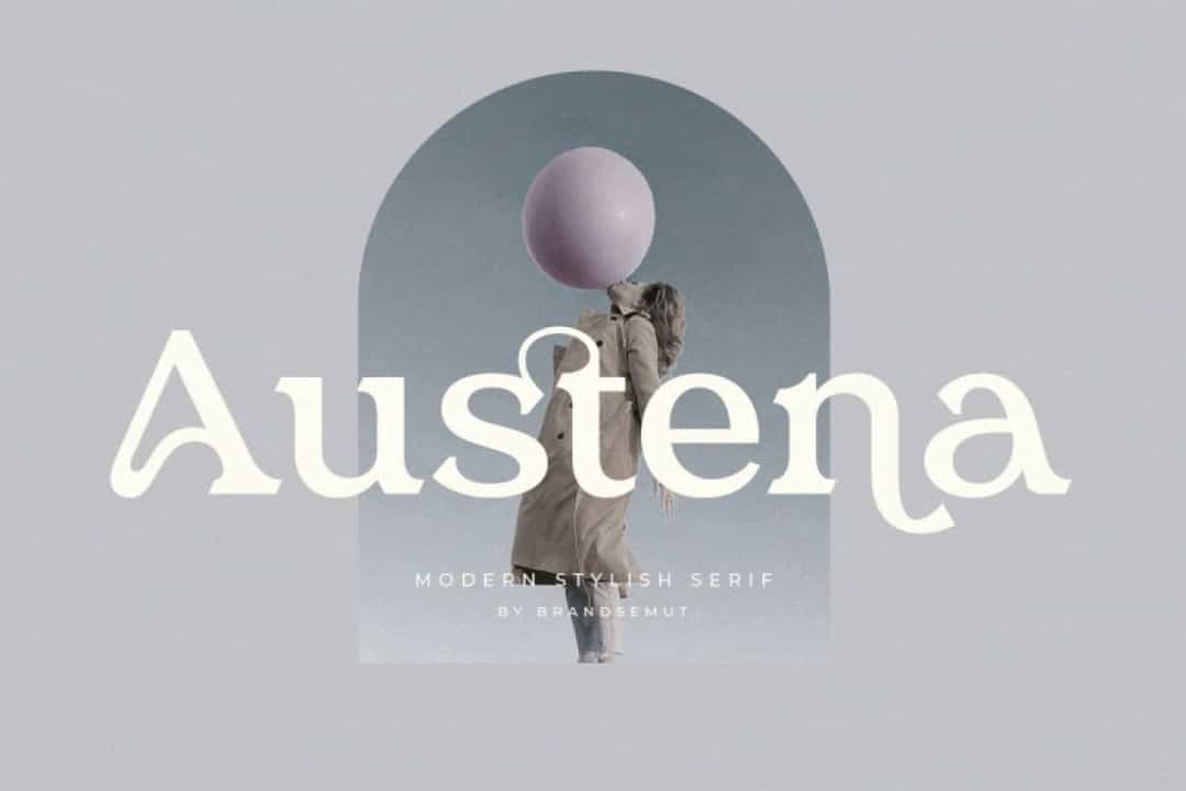Austena Font Image 1