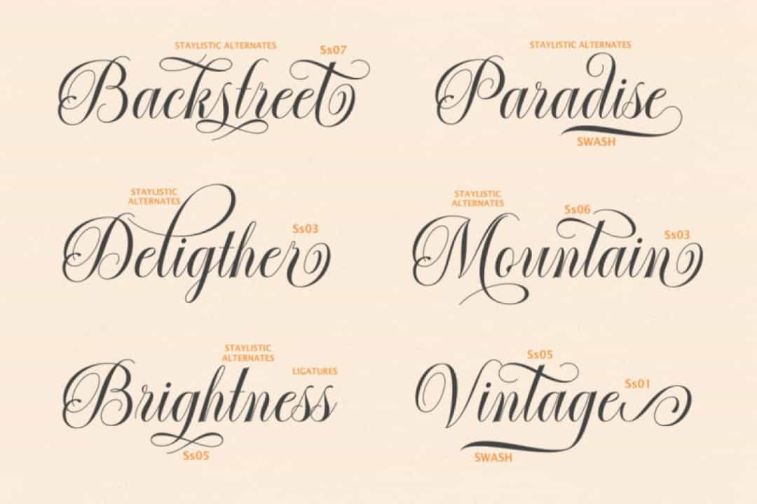 Authemart Font Image 3
