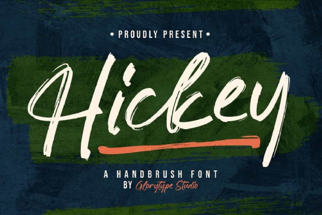 Hickey Font Image 1