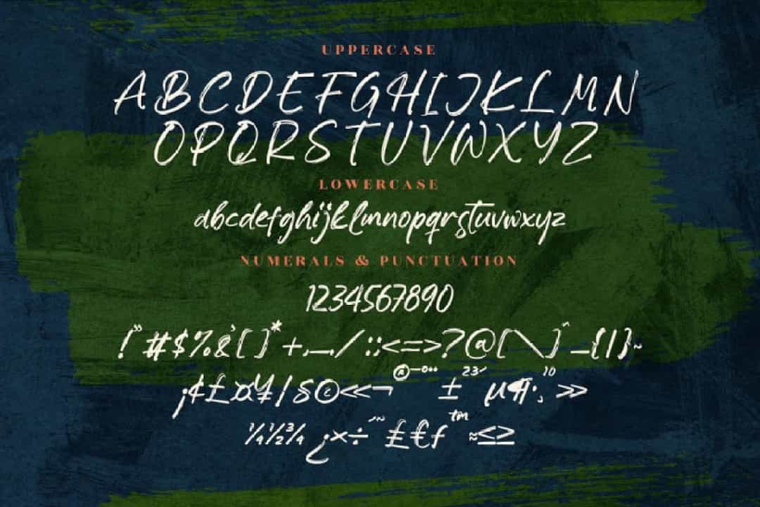 Hickey Font Image 3