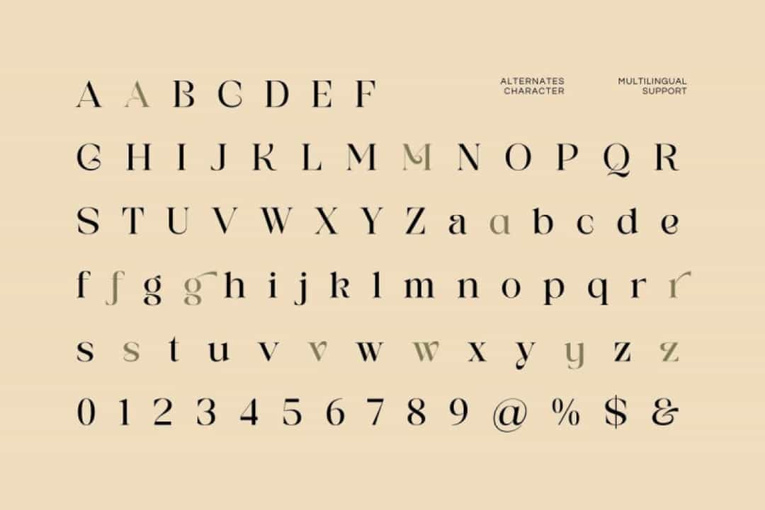 Mialgor Font Image 3