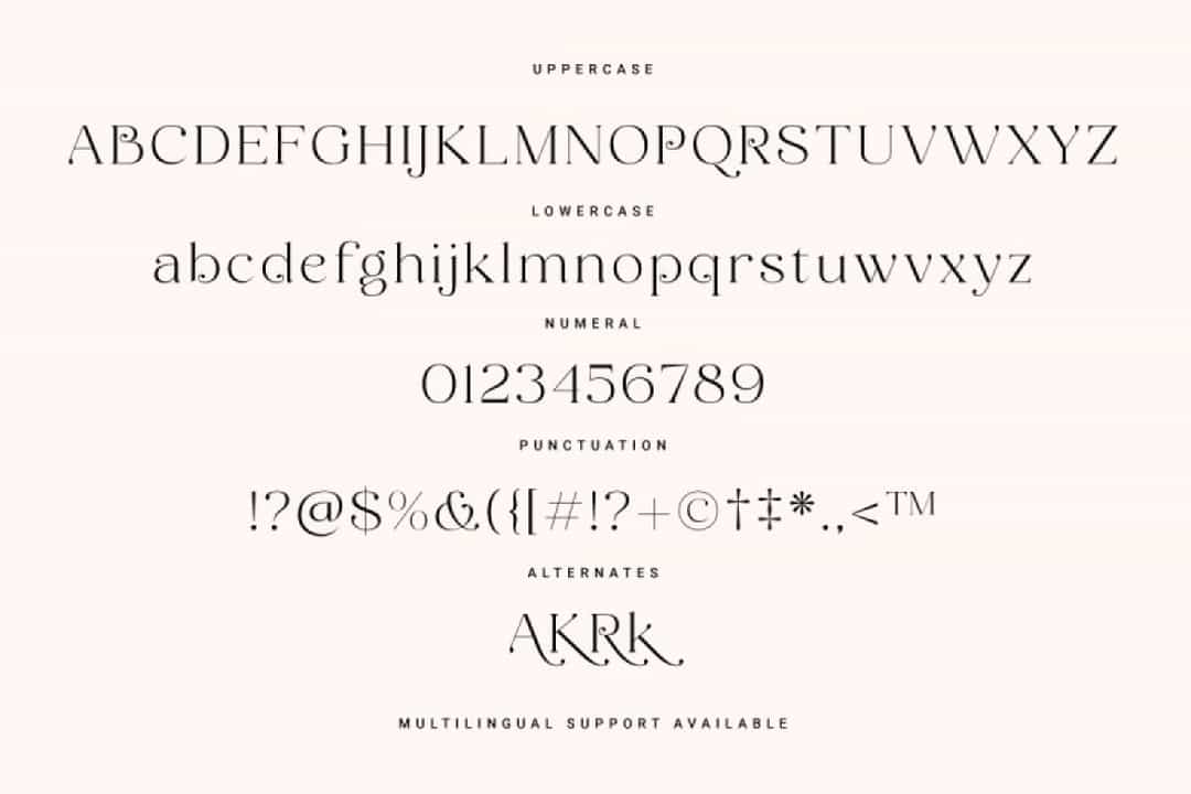 Cherla Font Image 3