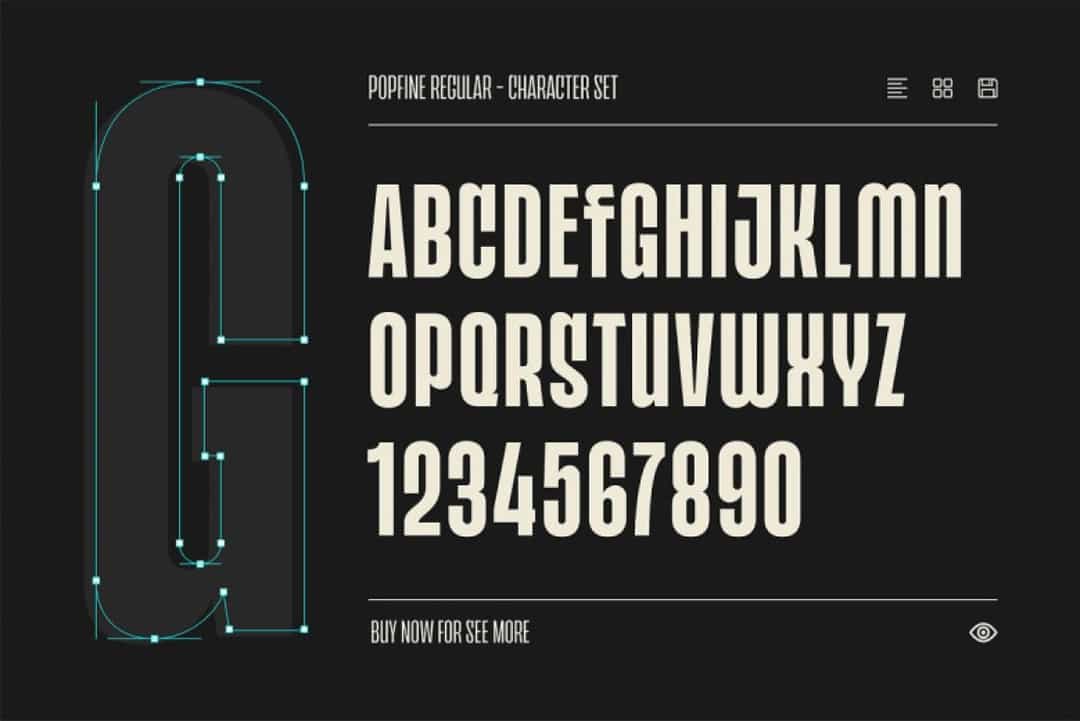 Popfine Font Image 3