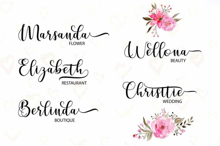 Cerilleta Script Font Image 2