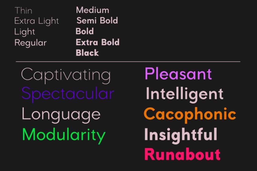 Romela Font Image 2
