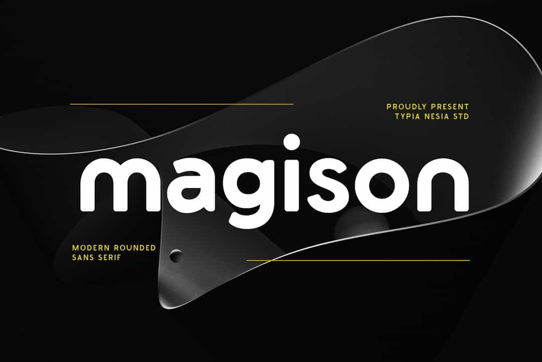 Magison Font Image 1