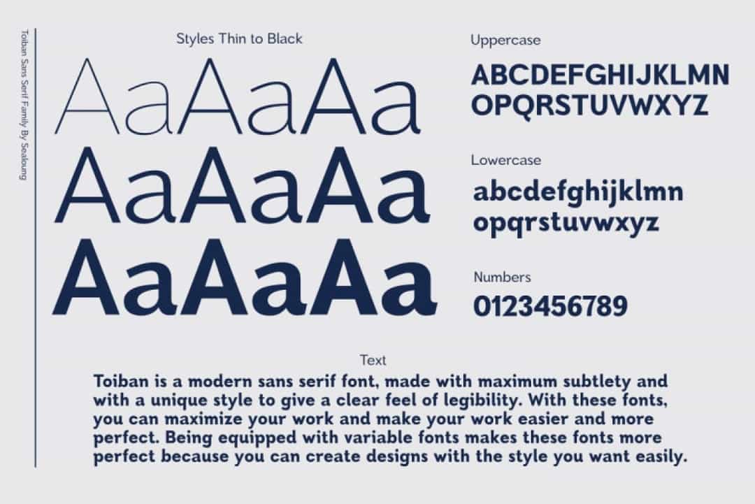 Toiban Font Image 3