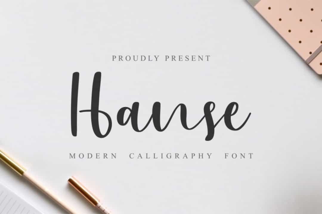 Hanse Font Image 1