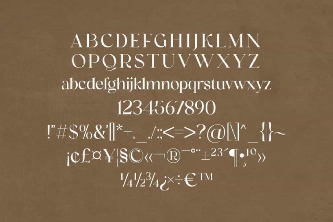 Highbary Sunfest Font Image 3