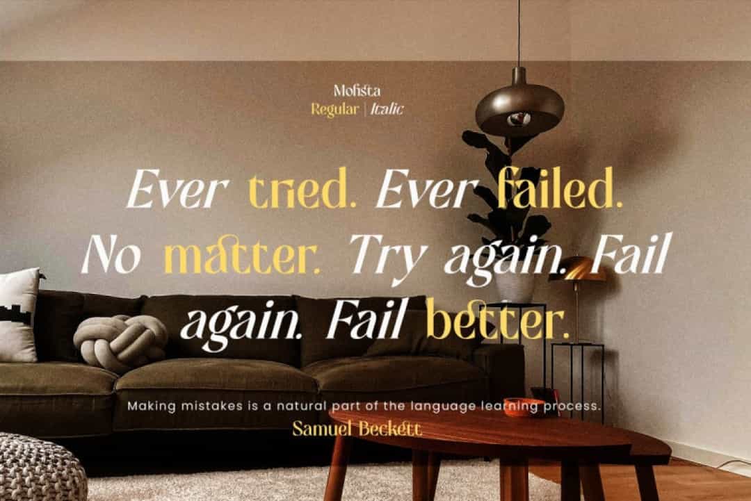 Mofista Font Image 2