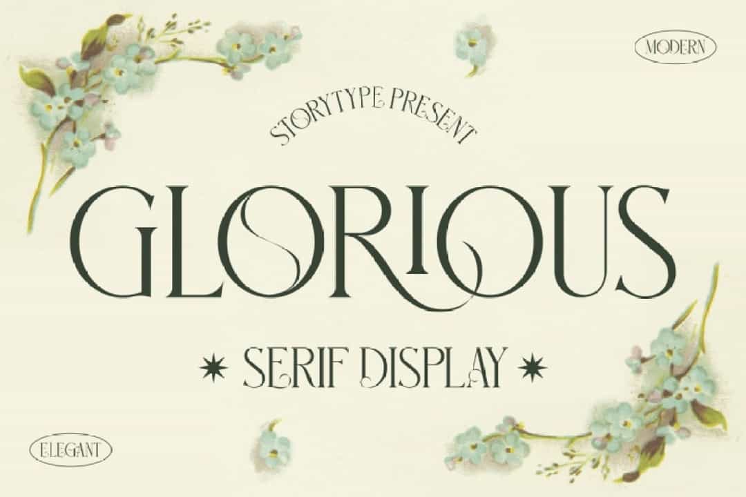 Glorious Font Image 1
