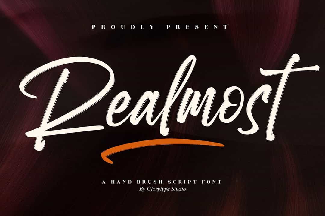 Realmost Font Image 1