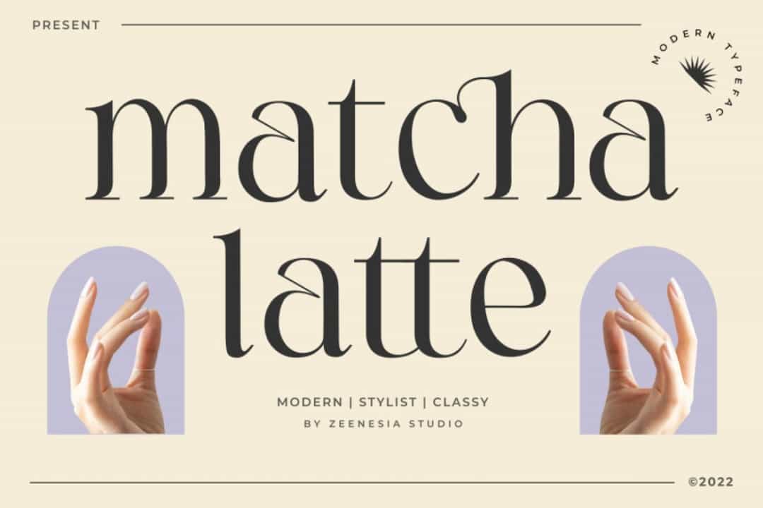 Matcha Latte Font Image 1