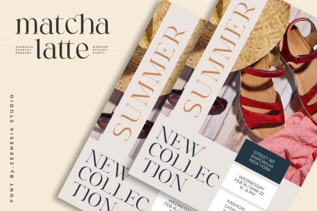 Matcha Latte Font Image 2