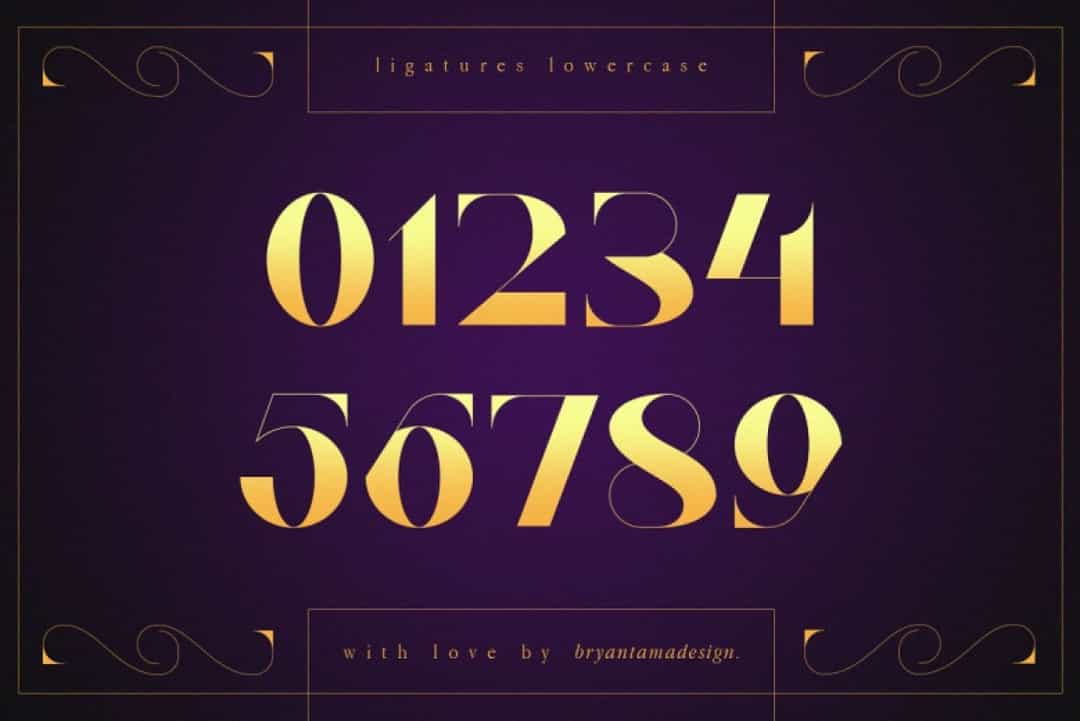 Millgary Font Image 3