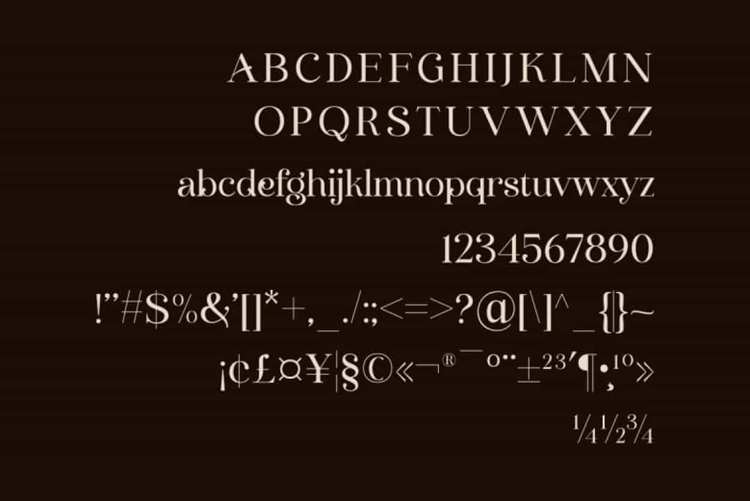 Clarine Font Image 3