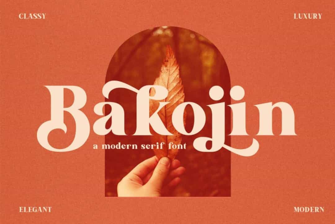 Bakojin Font Image 1