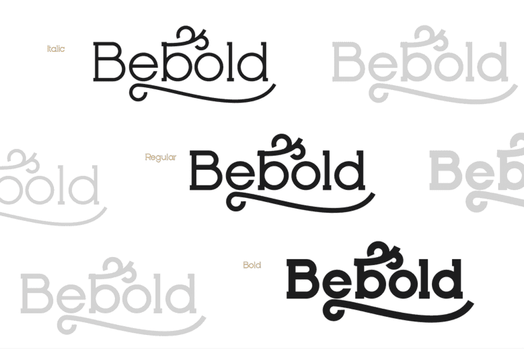 Bebold Font Image 2