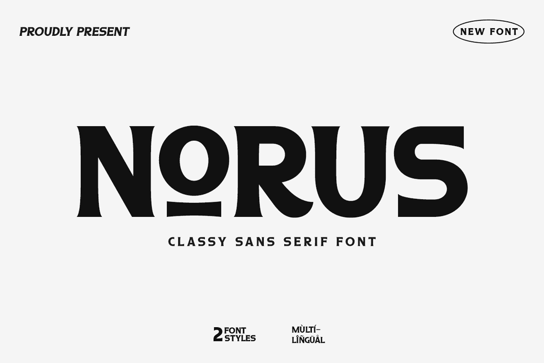 Norus Font Image 1