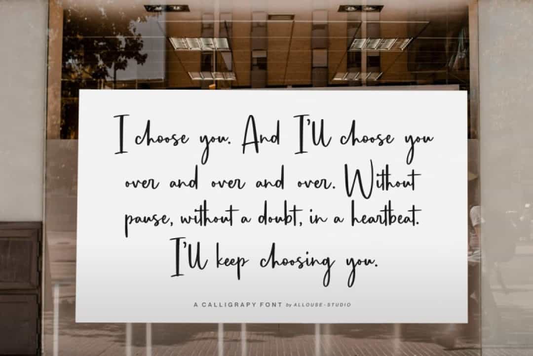 Blackmindlify Font Image 2