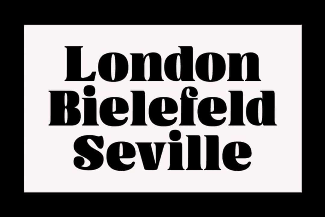 Canbera Font Image 2