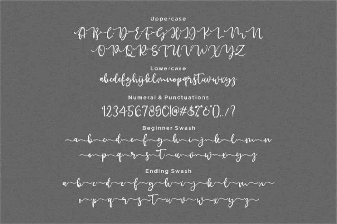 Jeannica Font Image 3