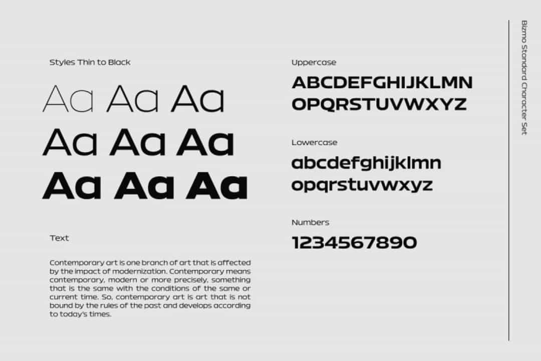 Bizmo Font Image 3