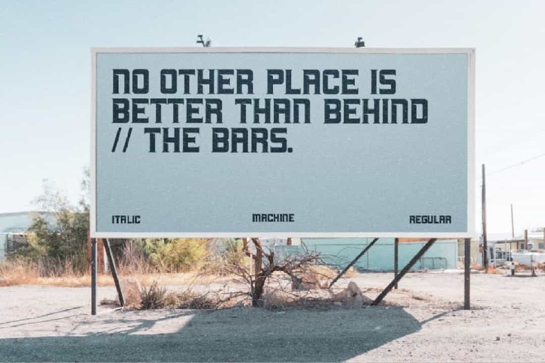 Machine Font Image 2