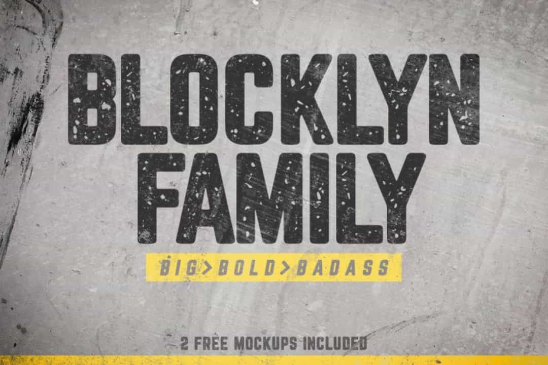 Blocklyn Font Image 1