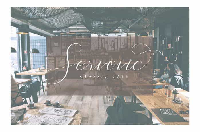 Bathey Calligraphy Font Image 3