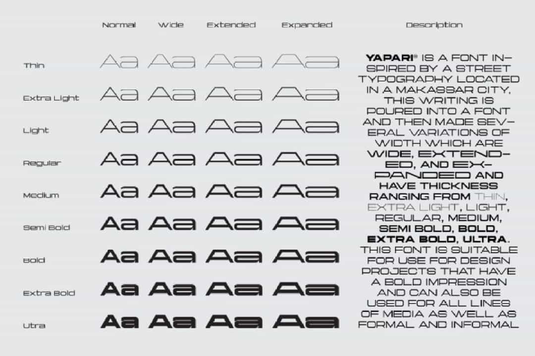 Yapari Font Image 2