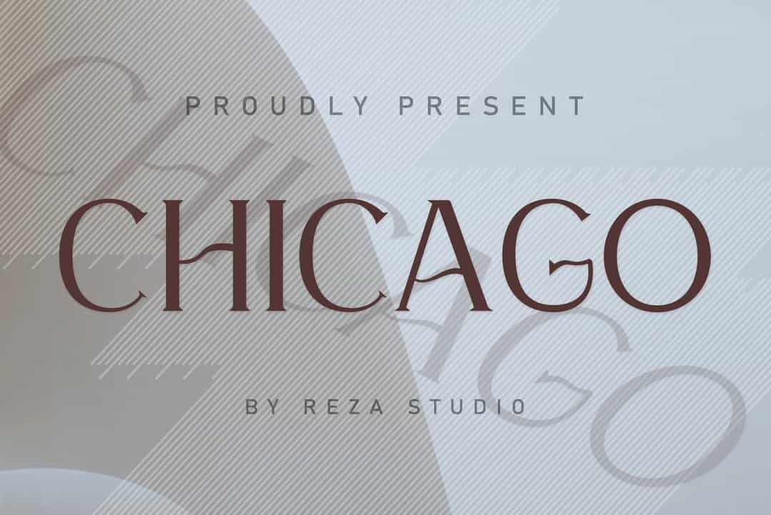 Chicago Font Image 1