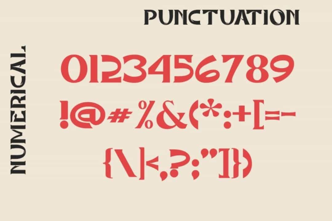 Nostrud Font Image 3