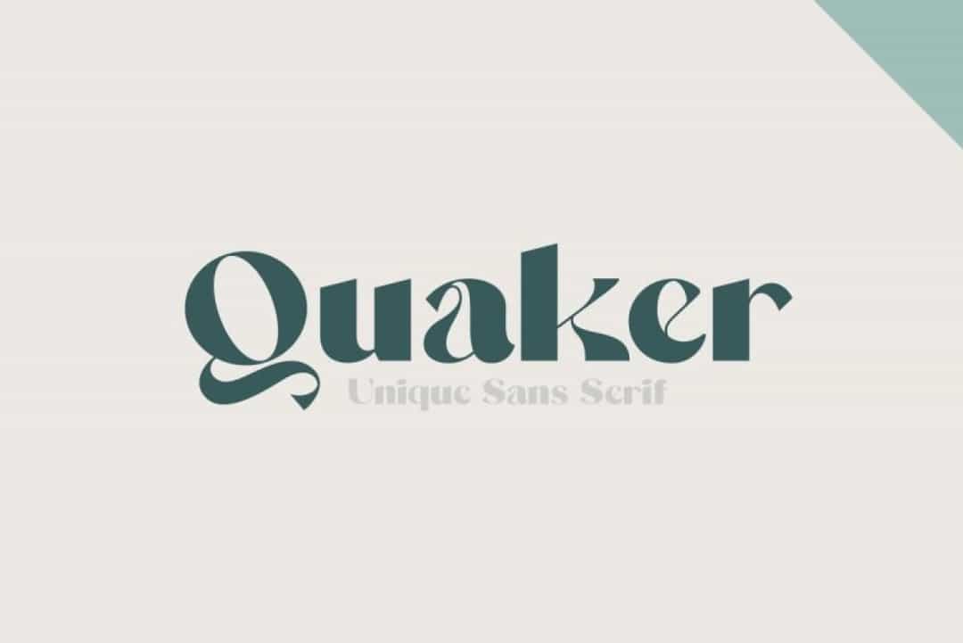 Quaker Font Image 1