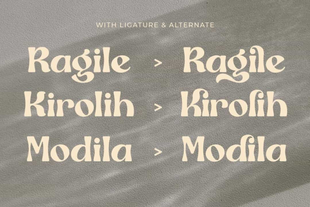 Ragile Font Image 2