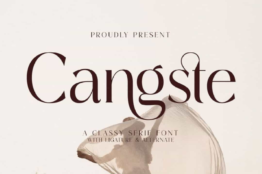 Cangste Font Image 1