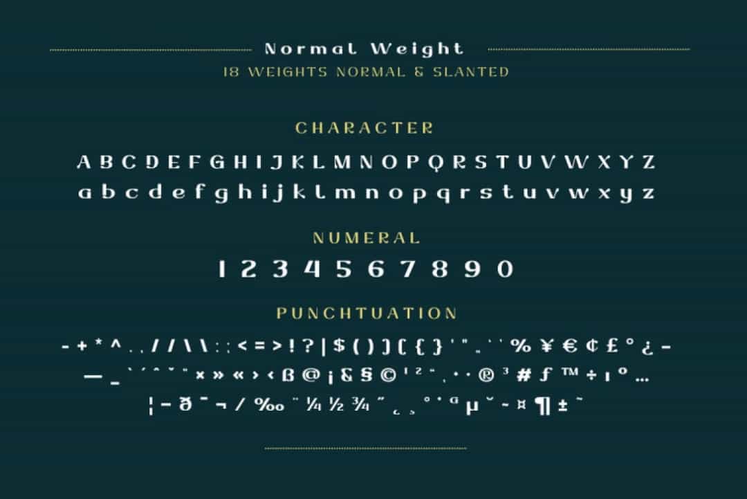 Dofend Font Image 3