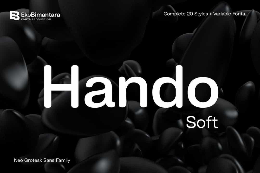 Hando Soft Font Image 1