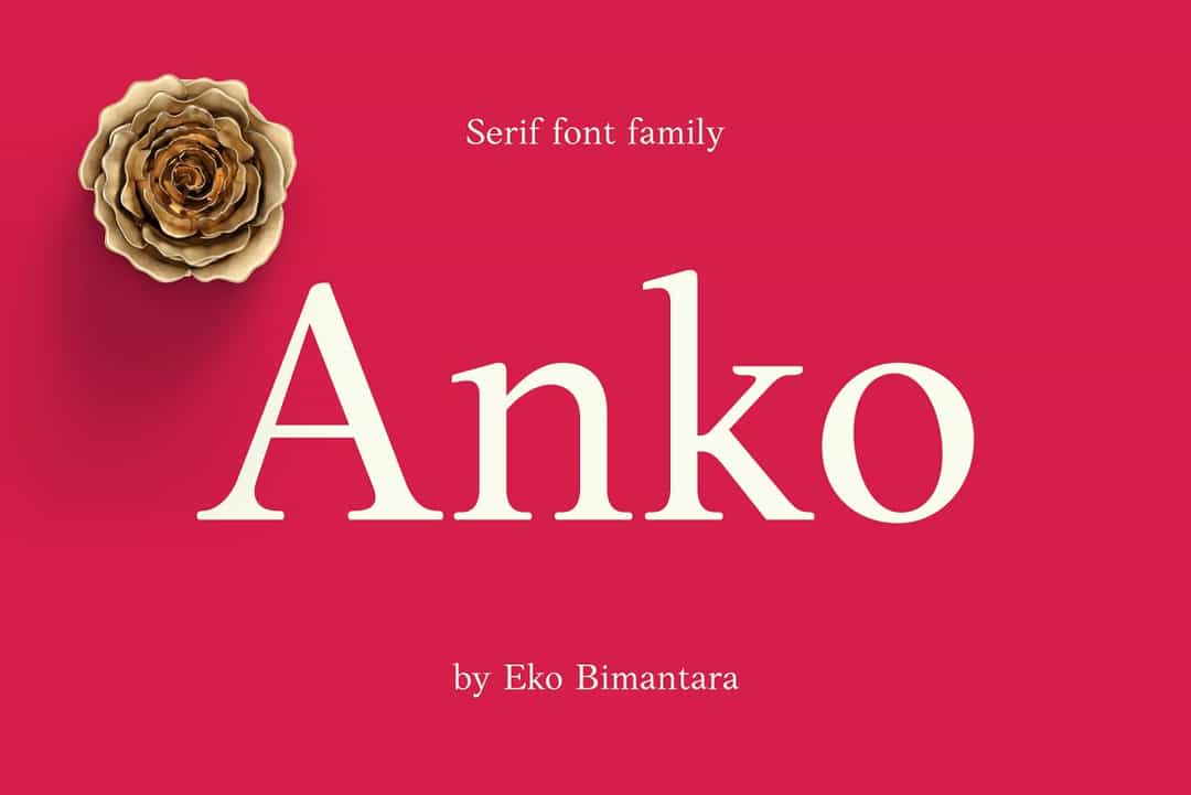 Anko Font Image 1