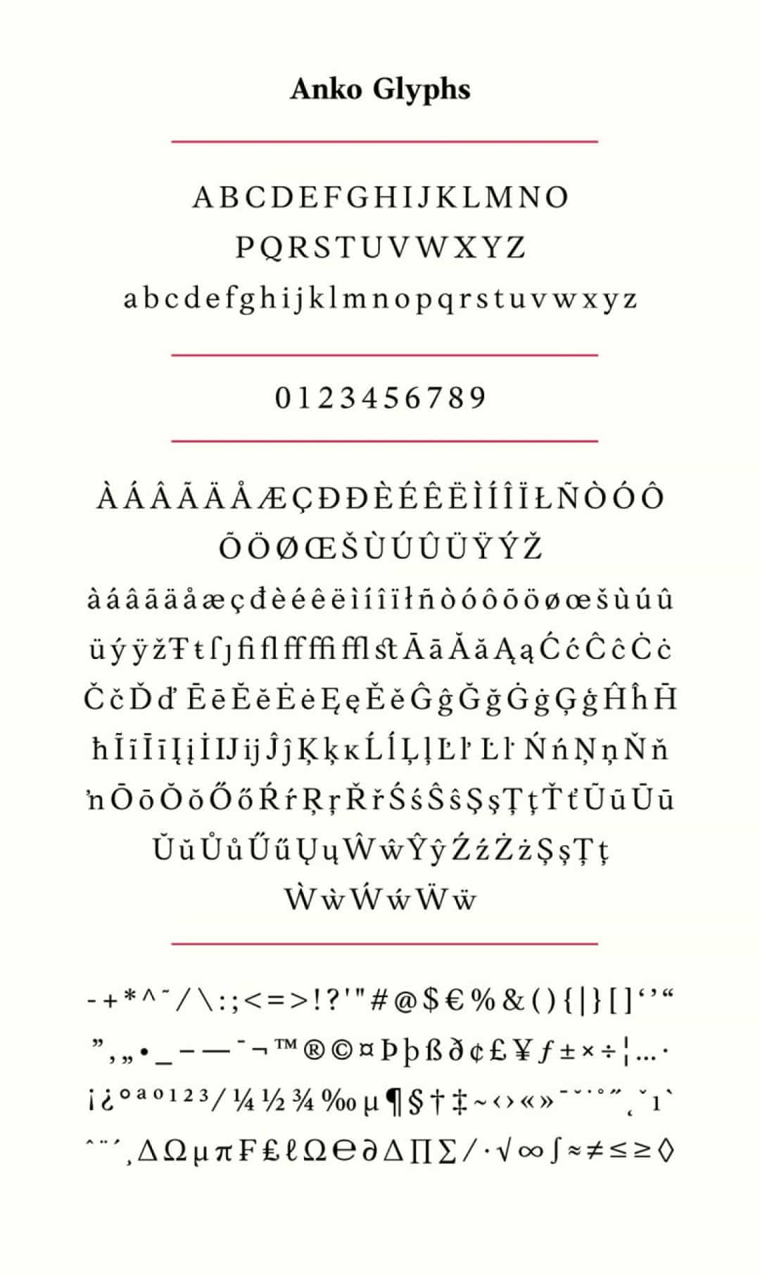 Anko Font Image 2