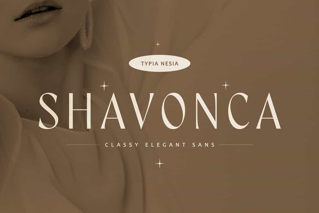 Shavonca Font Image 1