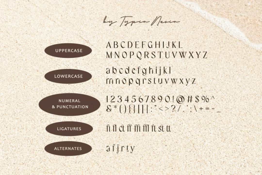 Shavonca Font Image 3