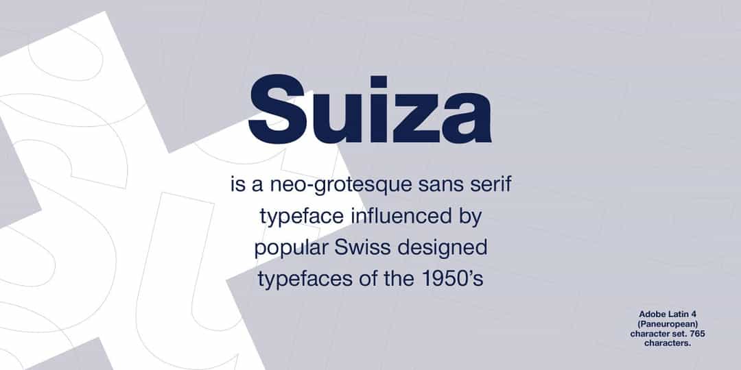 Suiza Font Family Image 1