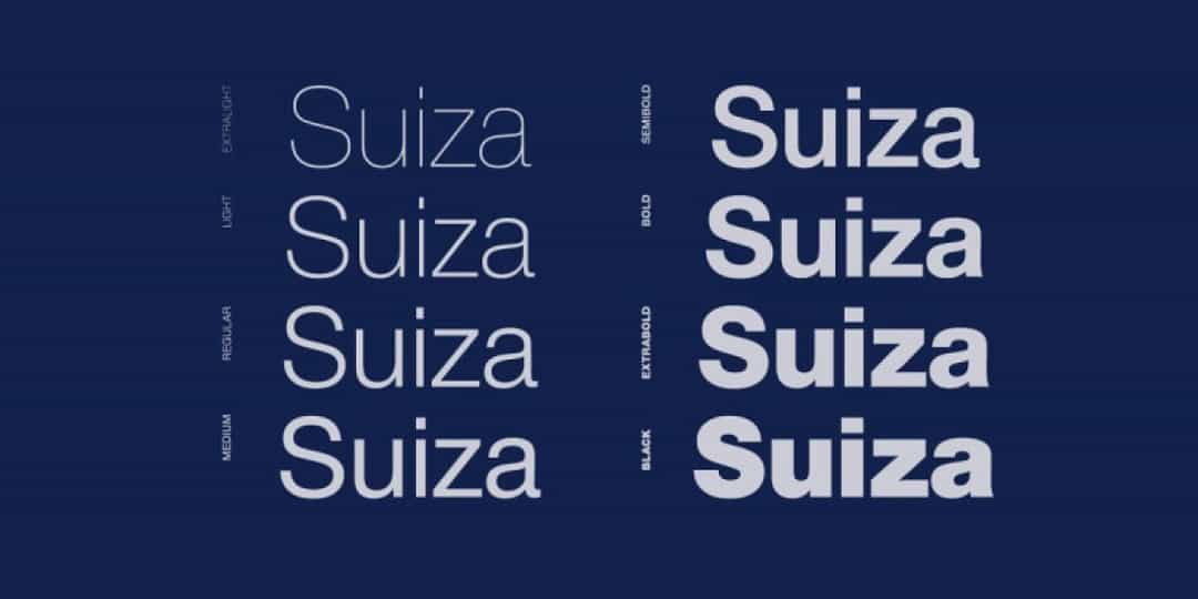 Suiza Font Family Image 3