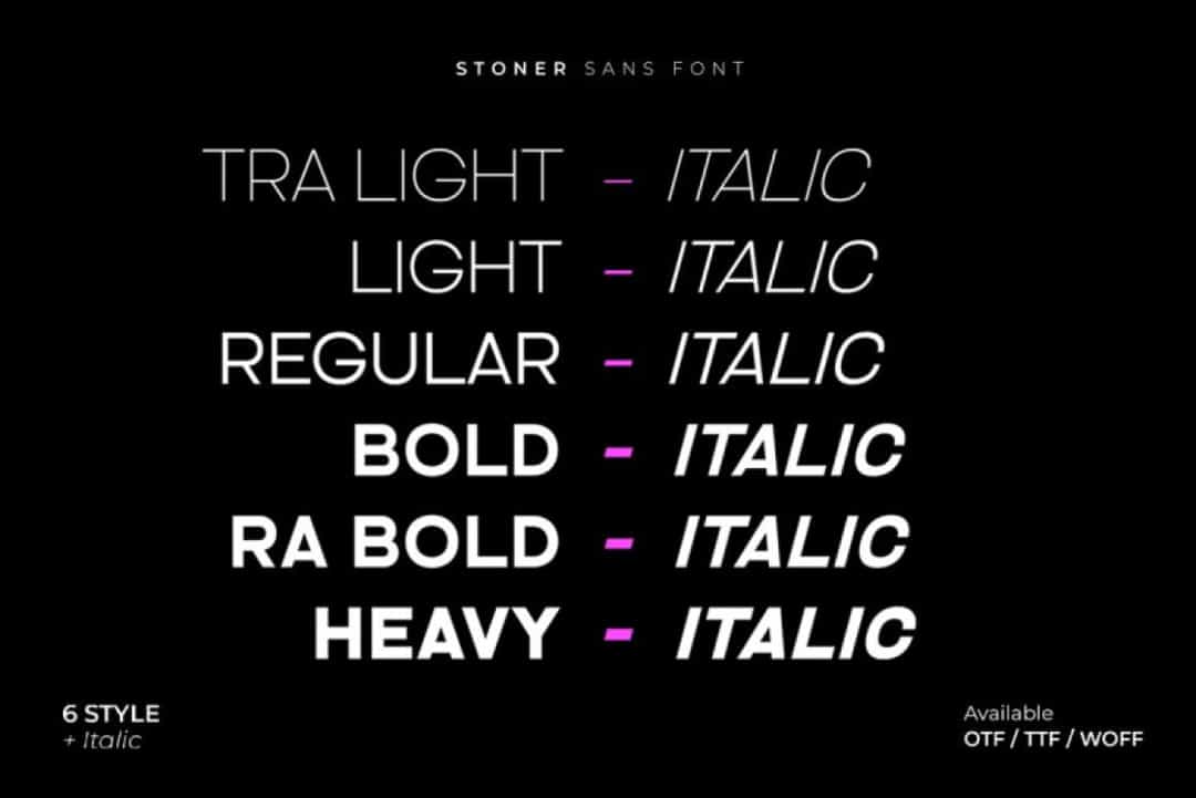 Stoner Font Image 2