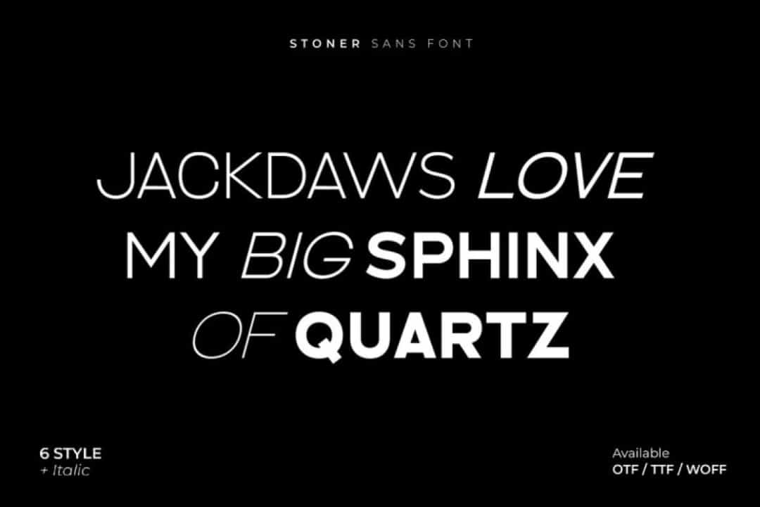 Stoner Font Image 3