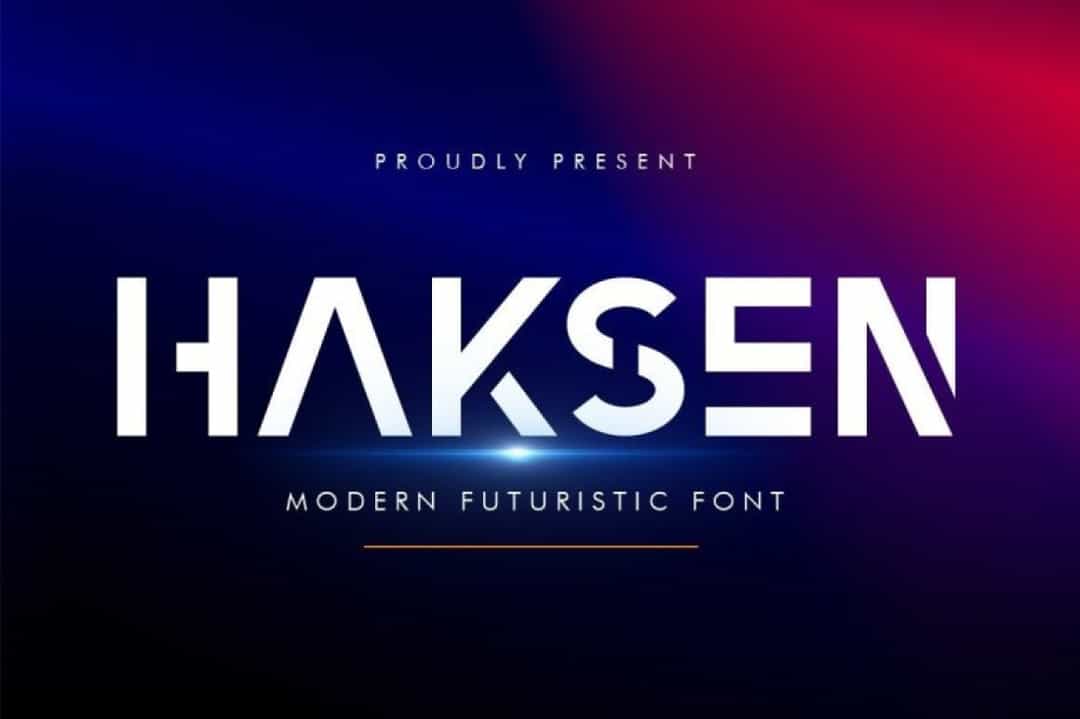 Haksen Font Image 1