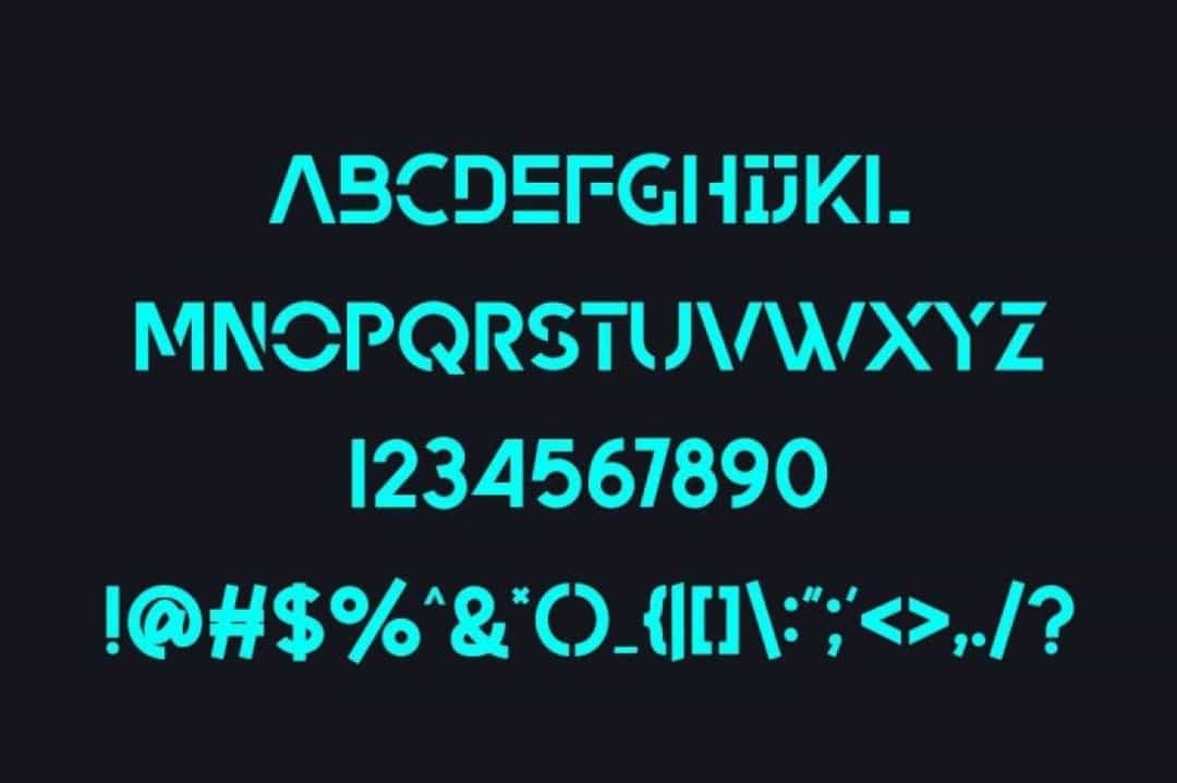 Haksen Font Image 3