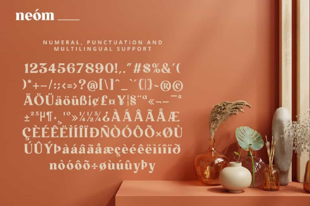 Neom Font Image 3