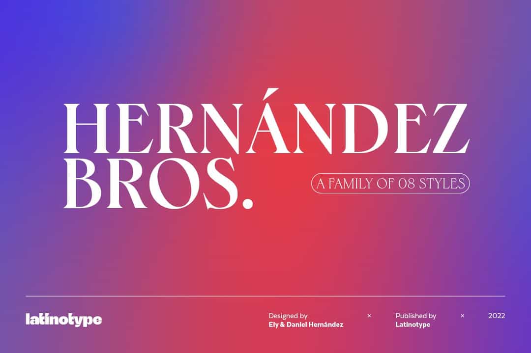 Hernandez Bros Font Image 1